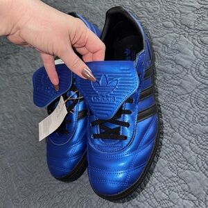 Adidas Originals Handball Spezial LT 'Lucid Blue
Black' Metallic Chrome